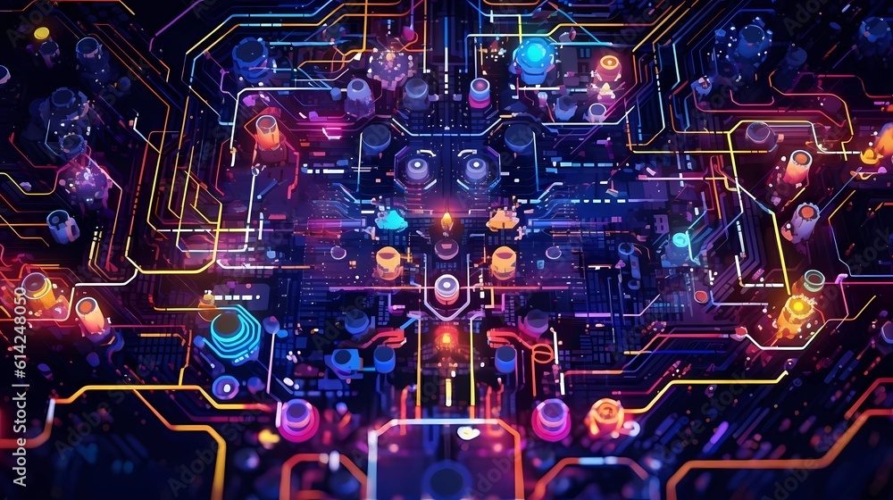 Electronic circuit boards motherboard technology Generative AI Electronic circuit boards motherboard technology Generative AI