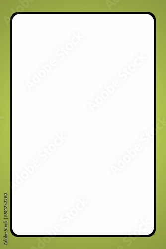 Creative and colored rectangle border with white background