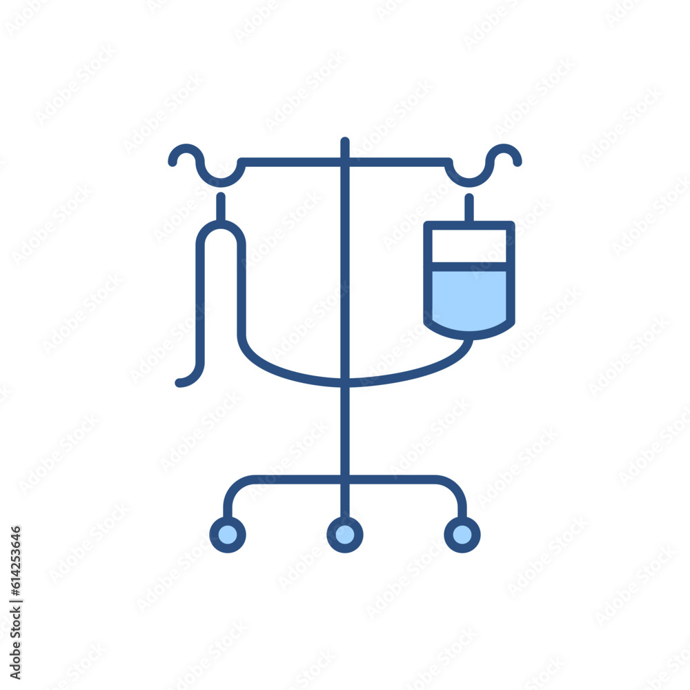 Dropper Stand related vector line icon. Isolated on white background. Vector illustration. Editable stroke Dropper Stand related vector line icon. Isolated on white background. Vector illustration. Editable stroke