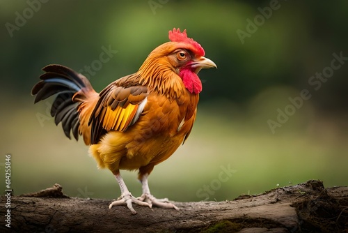 rooster in the farm