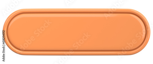 Free Download 3D button. Empty button. 3D illustration. - GFXLoad