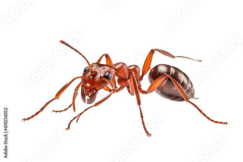 Ant on Transparent Background. AI