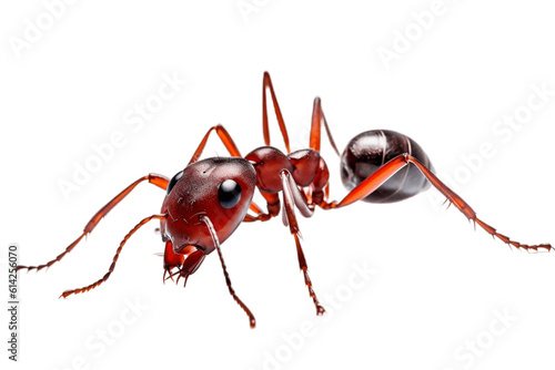 Ant on Transparent Background. AI