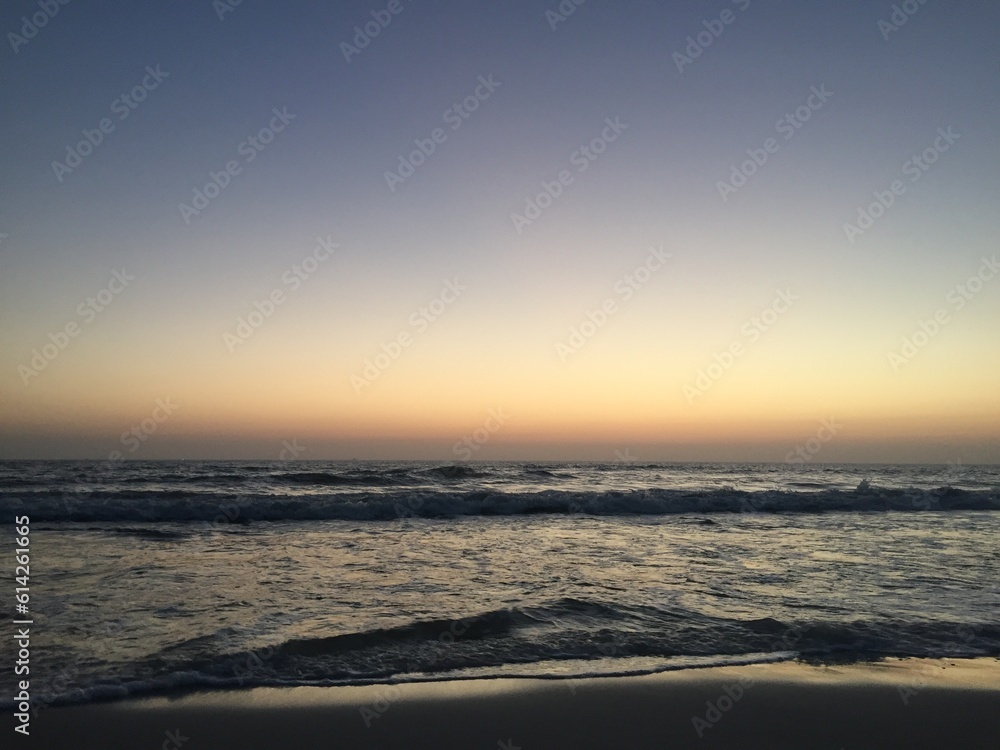 Fototapeta premium sunset on the beach