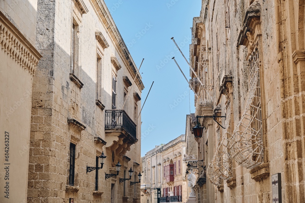 Daily Life In Mdina - Malta -7 May 2023