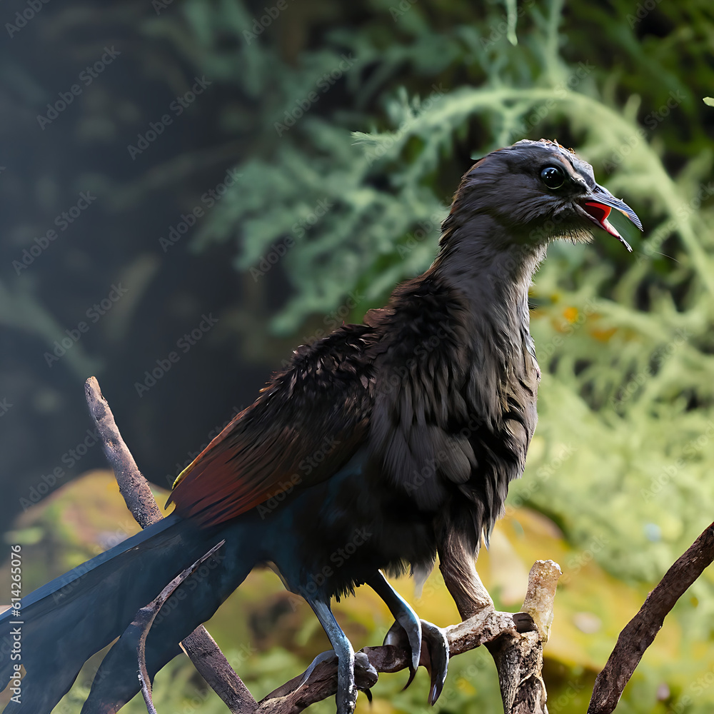 Fototapeta premium Lost Wings Exploring the Extinct Avifauna Rear Extinct Birds and Beyond