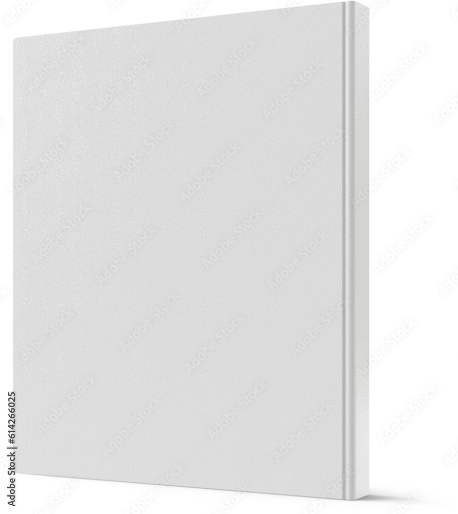 Square Hard Cover Closed Books 3D Rendering Square Hard Cover Closed Books 3D Rendering