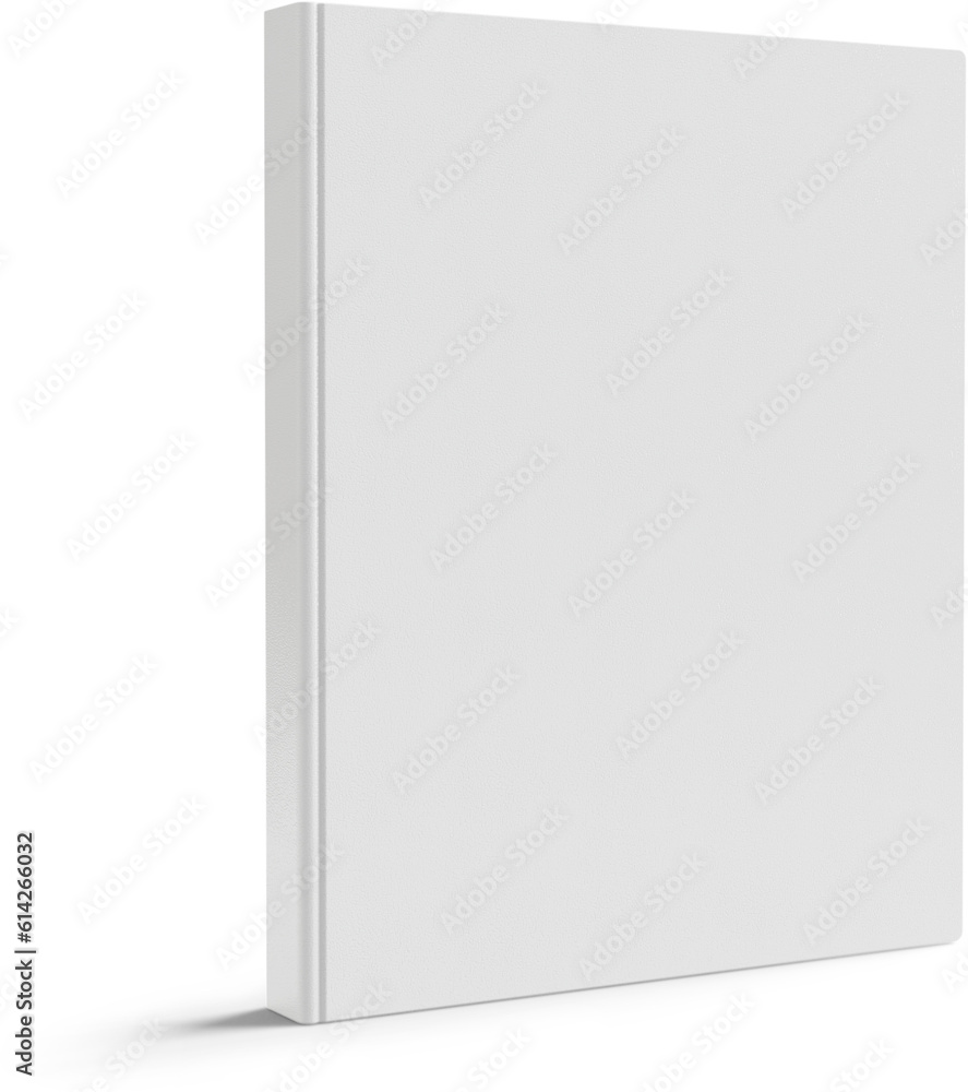 Square Hard Cover Closed Books 3D Rendering