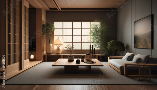 model of a modern living room