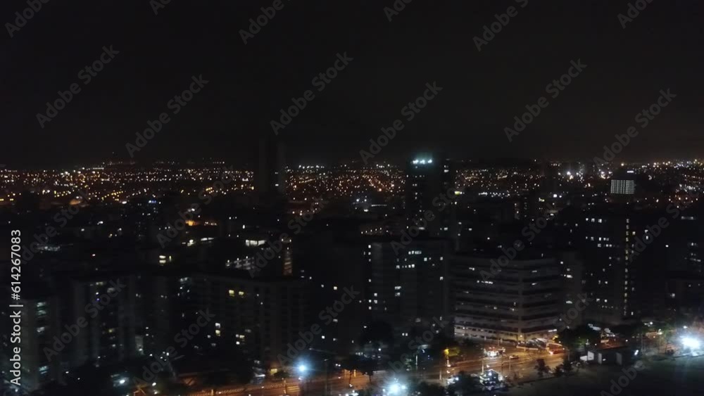 sobrevoo de drone na orla do Gonzaguinha a noite sobrevoo de drone na orla do Gonzaguinha a noite