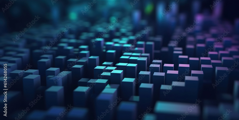 Modern digital abstract 3D background Modern digital abstract 3D background