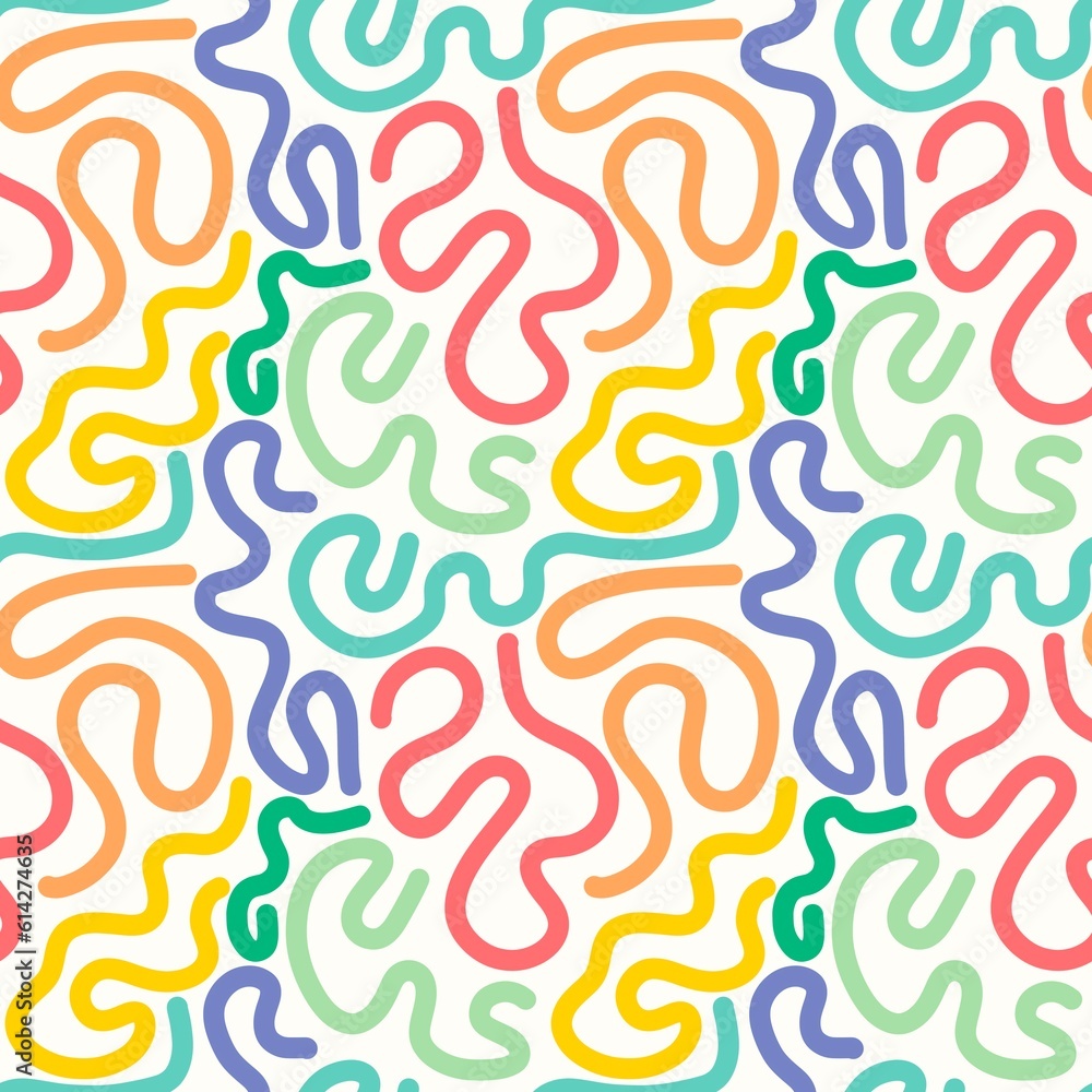 Abstract summer stripes seamless festive ribbons pattern for wrapping paper and fabrics and linens and kids Abstract summer stripes seamless festive ribbons pattern for wrapping paper and fabrics and linens and kids