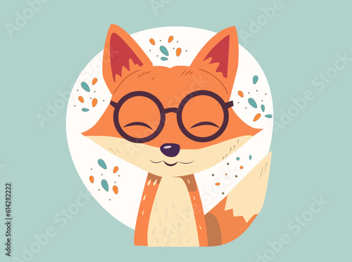 Fox in the glasses