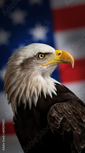 Bald Eagle with an American Spirit
