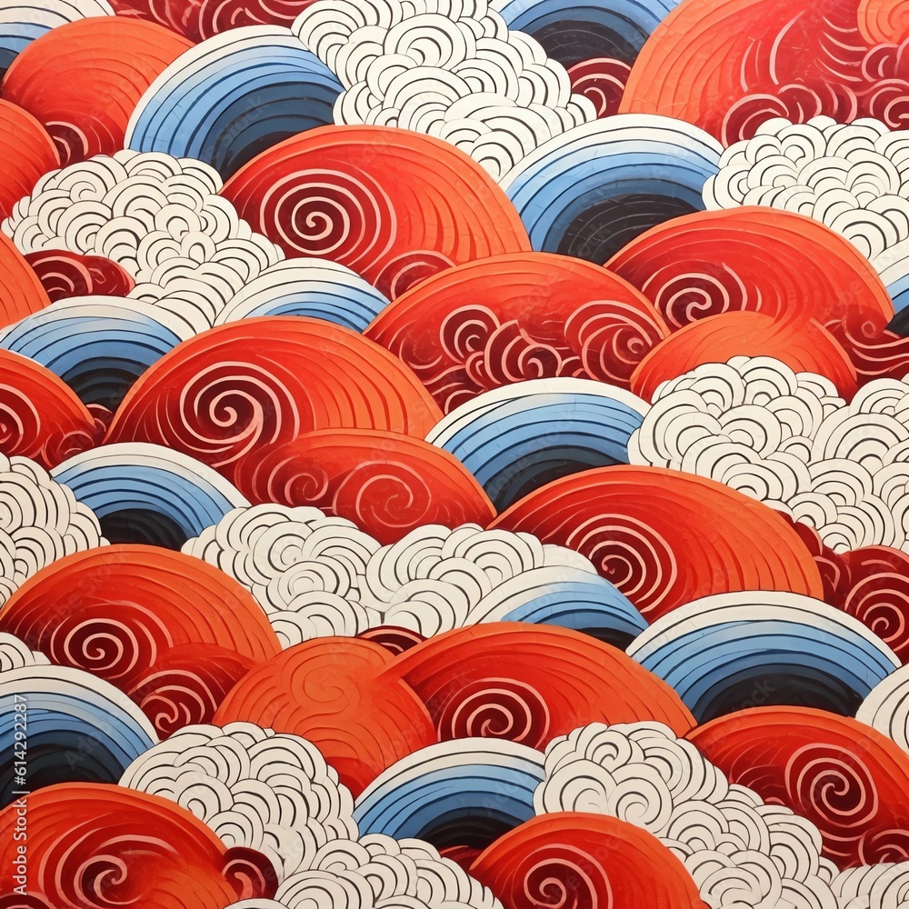 pattern flower illustration design japan art pattern flower illustration design japan art