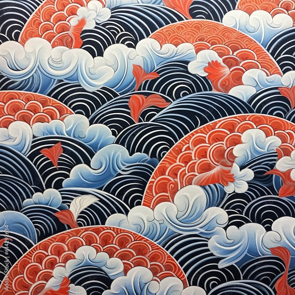 art japan background illustration, and wallpaper pattern art japan background illustration, and wallpaper pattern