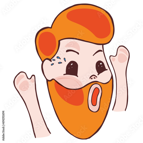 kid funny face