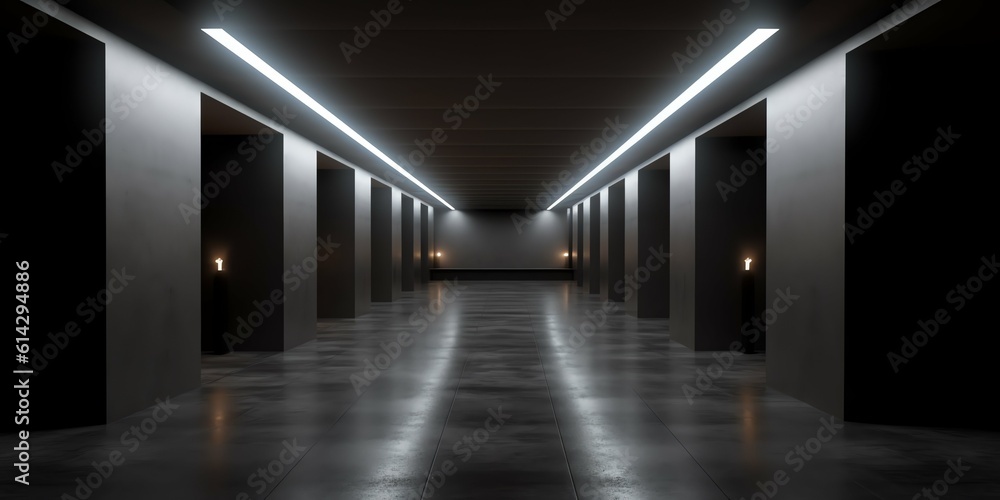 3d render. wallpaper and Illustration background Geometric figure in neon light against a dark tunnel. Laser glow 3d render. wallpaper and Illustration background Geometric figure in neon light against a dark tunnel. Laser glow