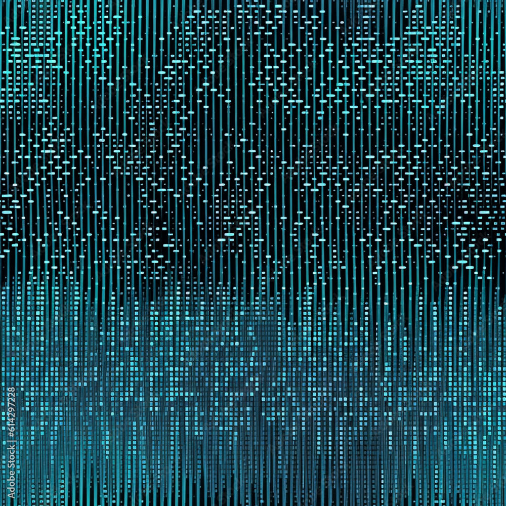A dynamic backdrop of flowing binary code or data stream. The stream could be designed in a way that it forms a vibrant, engaging