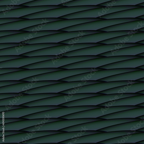 Abstract background of many green elements.