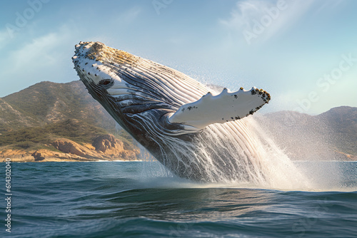 a breaching whale © Boraryn