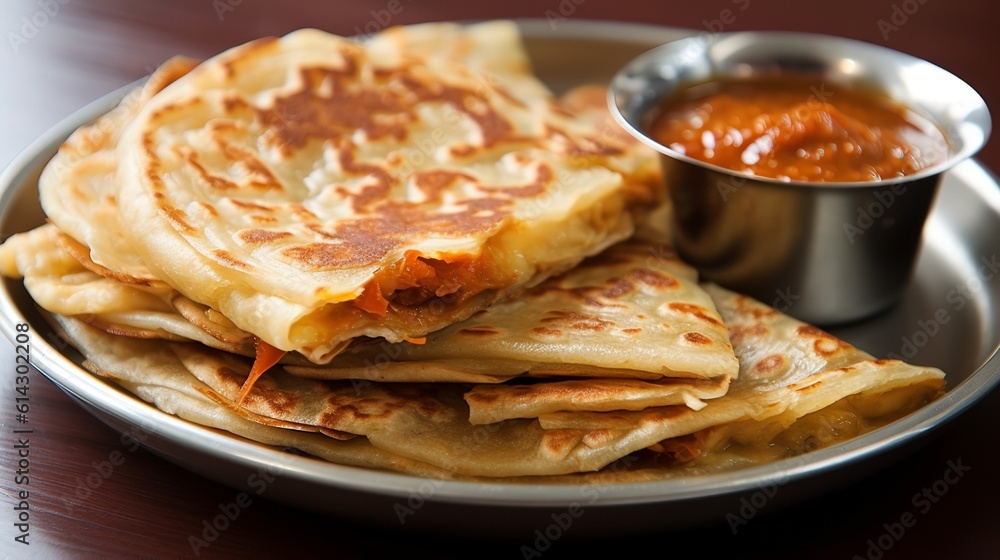 Roti Prata: Crispy Singaporean Flatbread Delight Roti Prata: Crispy Singaporean Flatbread Delight