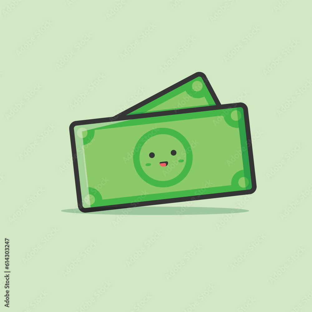 Cute money illustration