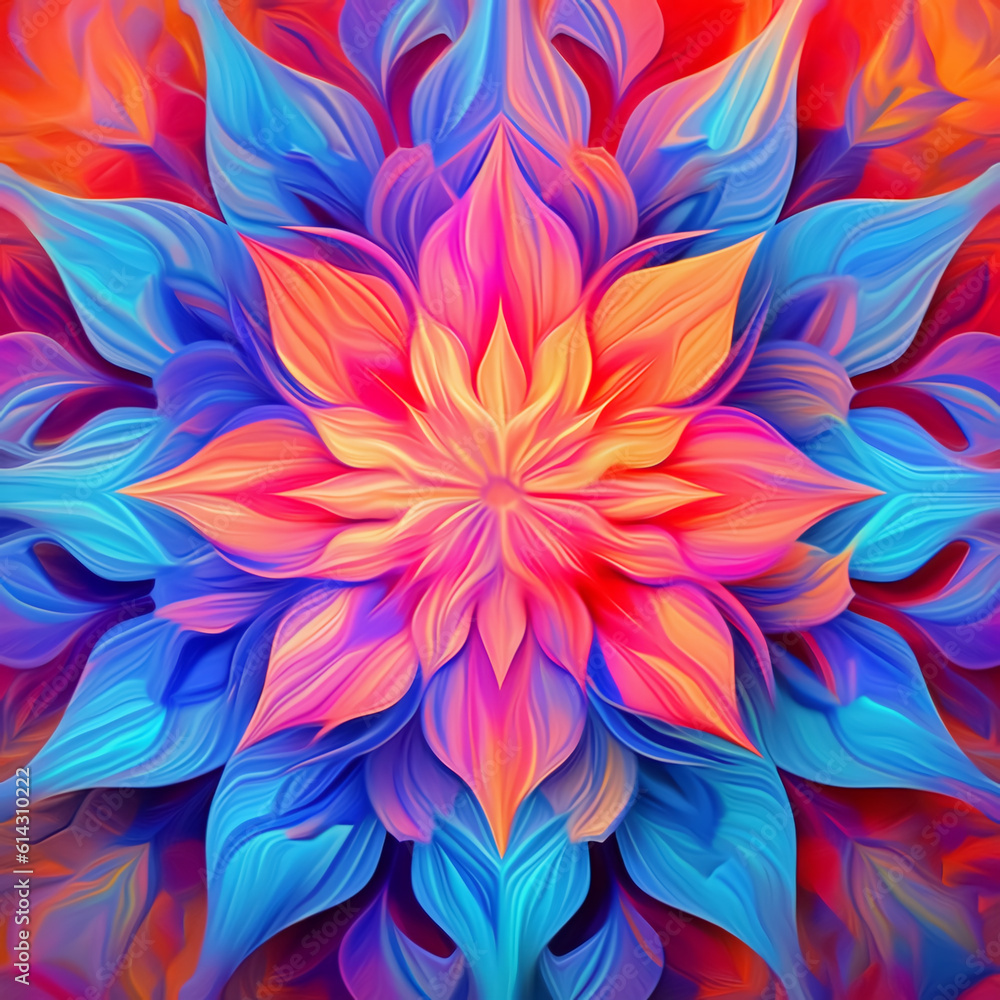 abstract background with flowers abstract background with flowers