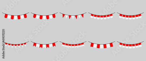 Indonesia Decoration Flag