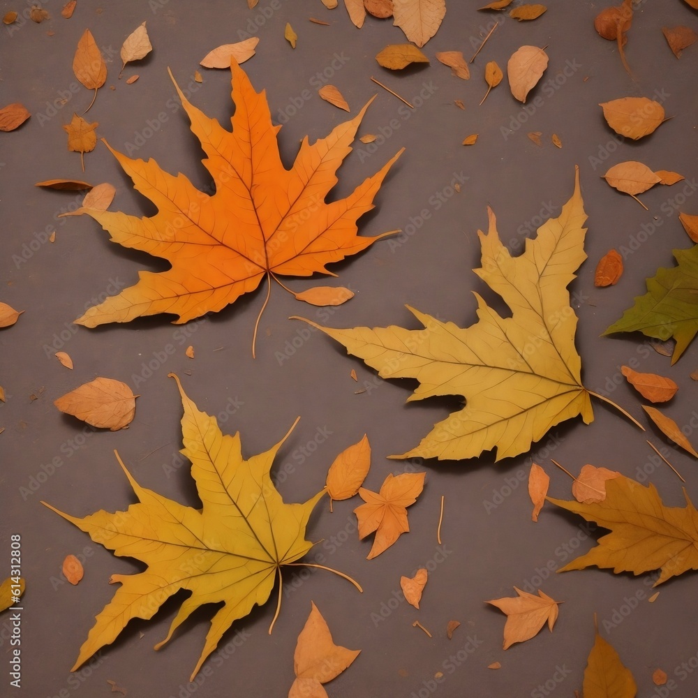 Fototapeta premium autumn leaves background