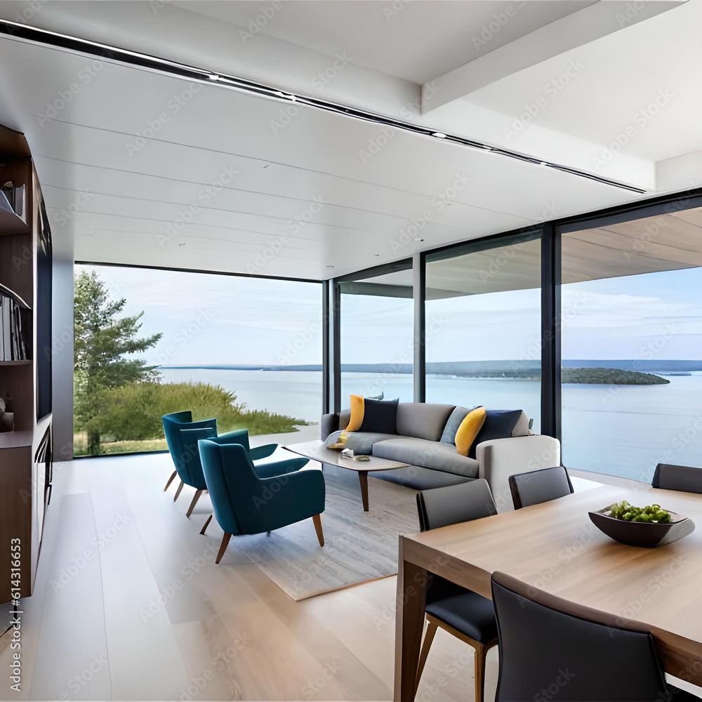 Fototapeta premium modern living room