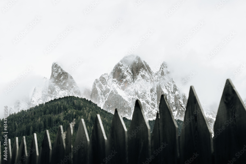 Fototapeta premium Stunning mountains in dolomiti.