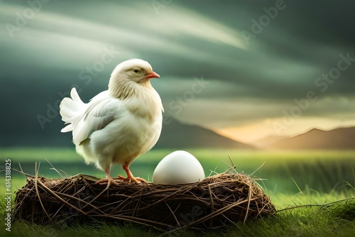 chicken and eggs © baloch