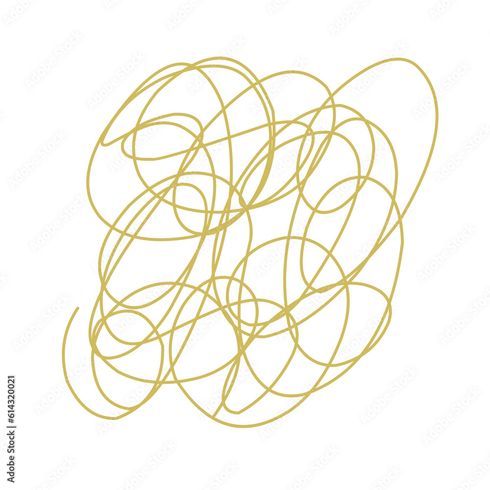 Tangled Abstract Line Tangled Abstract Line