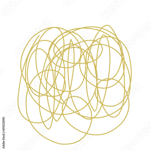Tangled Abstract Line