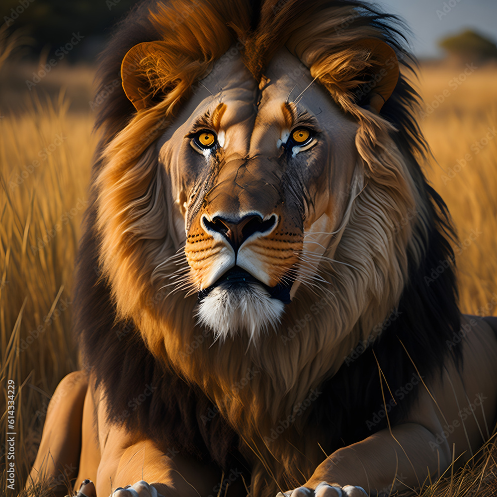 Fototapeta premium The Majestic Kingdom: Exploring the Fascinating World of Animals