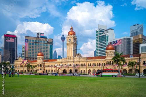 Photo sultan abdul samad building in Kuala Lumpur, Malaysia