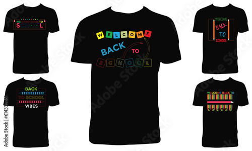 Back To School Vector T Shirt Design Bundle 