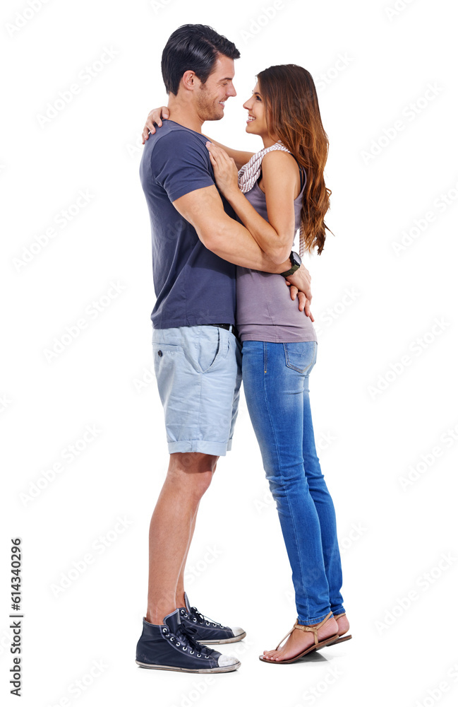 Hug, love and happy with couple on transparent background for date, romance and affectionate. Happiness, relationship and trust with man and woman isolated on png for partnership and embrace Hug, love and happy with couple on transparent background for date, romance and affectionate. Happiness, relationship and trust with man and woman isolated on png for partnership and embrace