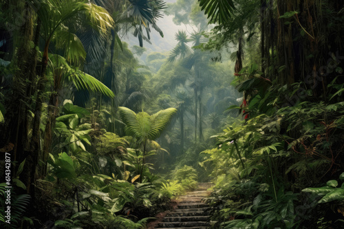 Tropical jungles of Southeast Asia