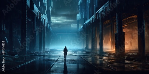 Video game background, gene...