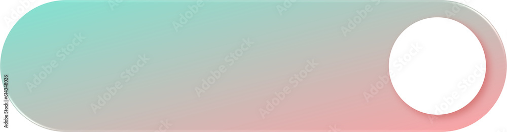 Naklejka premium Web Button, Gradient Button, Button For Website