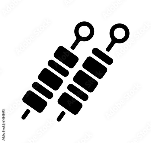 Barbecue , BBQ  vector icon illustration