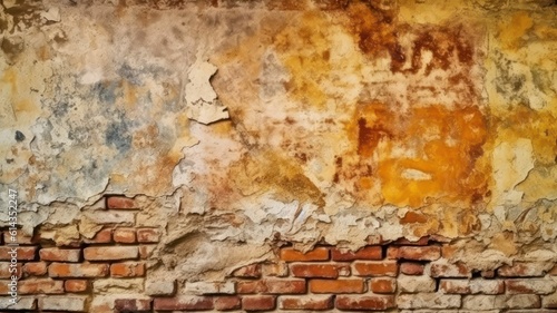 Vintage wall texture. Generative AI