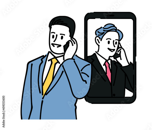 人物 おしゃれイラスト素材	