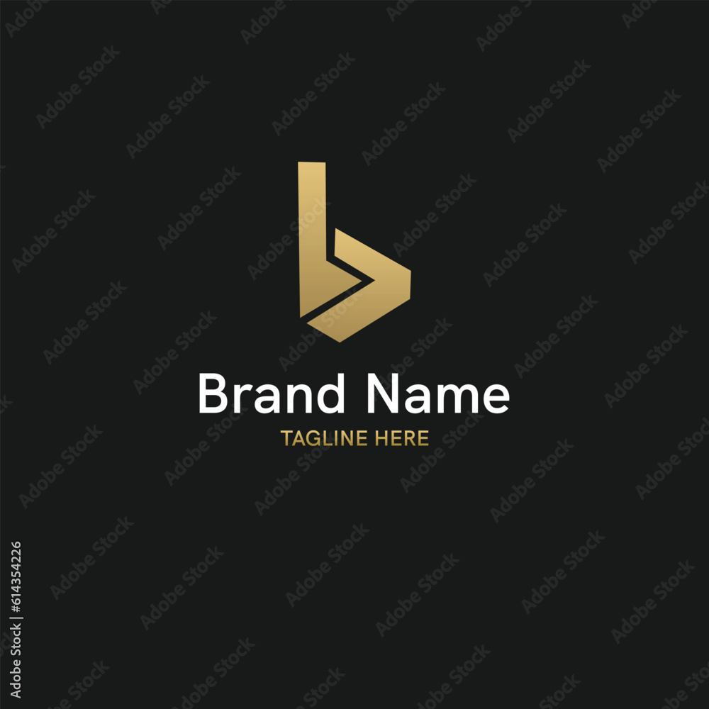 Creative and unique Initial Logo Concepts with letter B Creative and unique Initial Logo Concepts with letter B