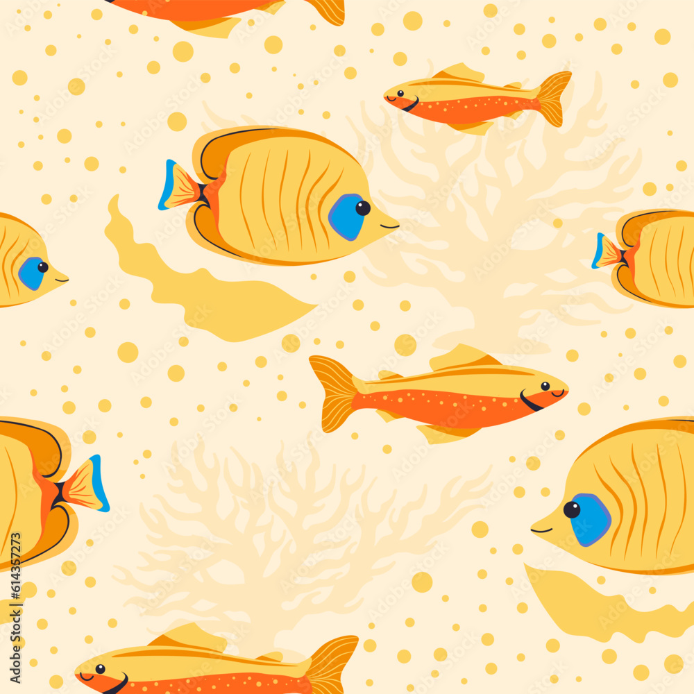 Exotic tropical fish species, aquarium dwellers Exotic tropical fish species, aquarium dwellers
