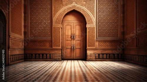 Beautiful islamic decorated interior
