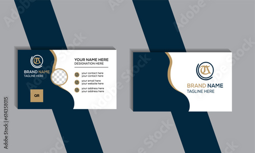 Creative business card design and smart identity.