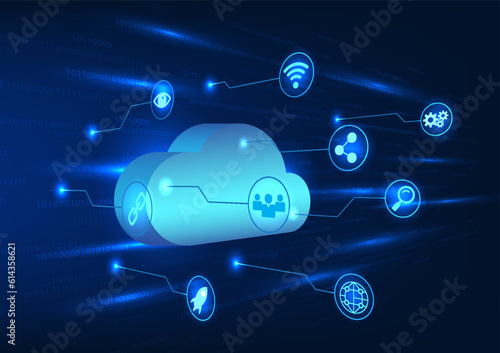 Smart technology circuit connected to cloud technology that sends data through a secure internet system On the back is a numeric code that runs along with connecting the technology to the cloud system